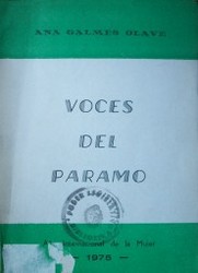 Voces del páramo