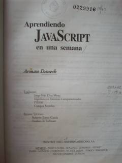 Aprendiendo JavaScript en una semana