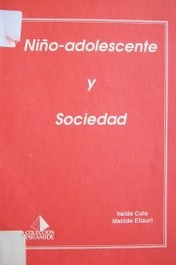 Niño-adolescente y sociedad