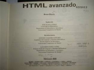 HTML avanzado