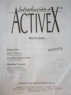 Introducción a Activex