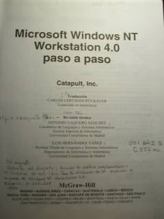 Microsoft Windows NT Workstation 4.0 paso a paso