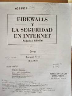 Firewalls y la seguridad en Internet