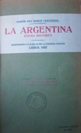 La Argentina : poema histórico