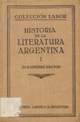 Historia de la literatura Argentina