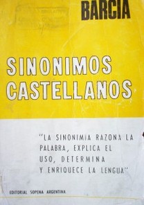 Sinónimos castellanos