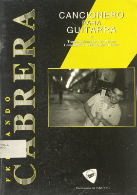 Cancionero para guitarra : Fernando Cabrera