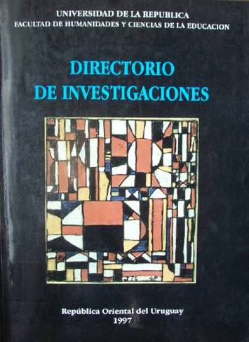 Directorio de investigaciones