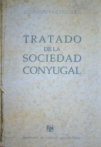 Tratado de sociedad conyugal