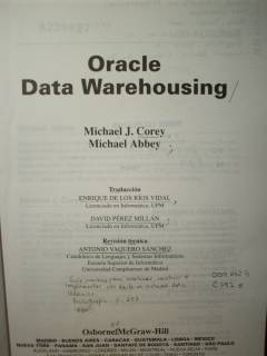 Oracle data warehousing