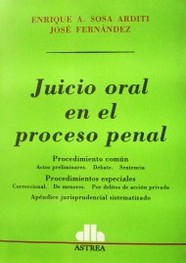 Juicio  oral en el proceso penal