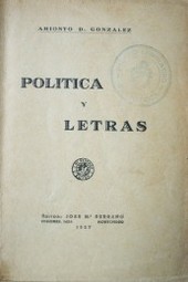 Política y letras