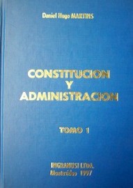Constitución y administración