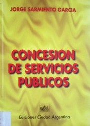 Concesión de servicios públicos