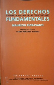 Los derechos fundamentales : apuntes de historia de las constituciones