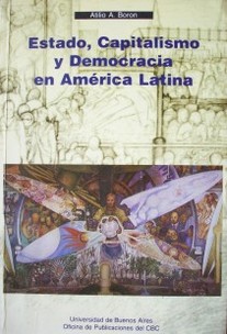 Estado, capitalismo y democracia en América Latina