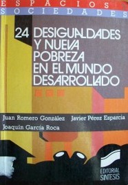 Desigualdades y nueva probreza en el mundo desarrollado