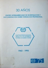 Treinta años de Cinterfor : 1963-1993