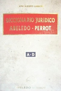 Diccionario jurídico