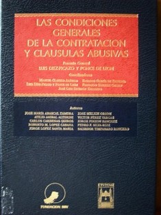 Las condiciones generales de la contratación y las cláusulas abusivas