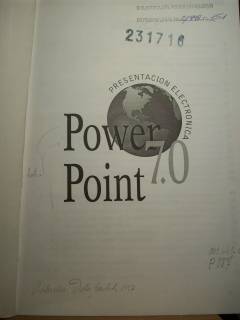 Power Point 7.0 : presentación electrónica