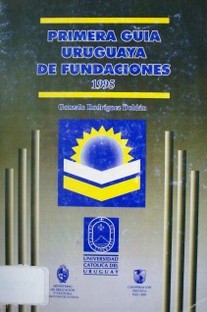 Primera guía uruguaya de fundaciones
