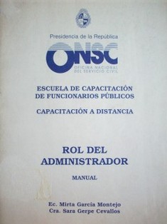 Rol del administrador