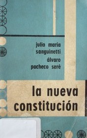 La nueva constitución : ensayo