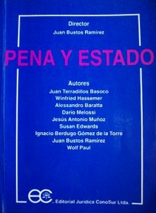 Pena y Estado : función simbólica de la pena