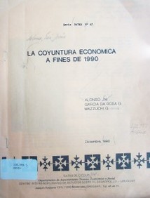 La coyuntura económica a fines de 1990