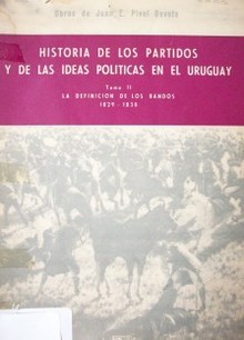 Historia de los partidos y de las ideas políticas en el Uruguay