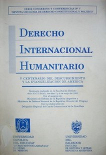 Derecho Internacional Humanitario