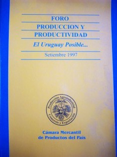 El Uruguay posible... setiembre 1997