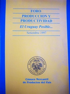El Uruguay posible... setiembre 1997