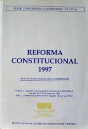 Reforma constitucional 1997