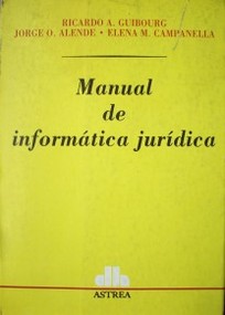 Manual de informática jurídica