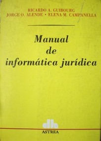 Manual de informática jurídica
