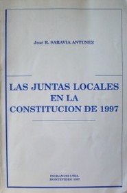 Las Juntas locales en la Constitución de 1997