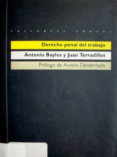 Derecho penal del trabajo