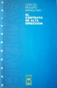 El contrato de alta dirección