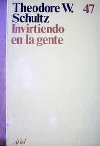 Invirtiendo en la gente : la cualificación personal como motor económico