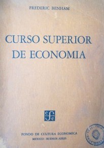 Curso superior de economía