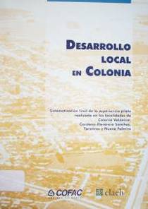 Desarrollo local en Colonia