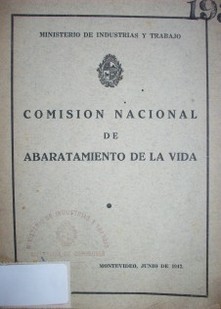 Dictamen de la Comisión presentado con fecha junio de 1947