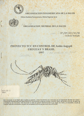 Proyecto TCC en control de Aedes Aegypti Uruguay y Brasil : 19970