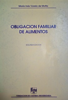 Obligación familiar de alimentos