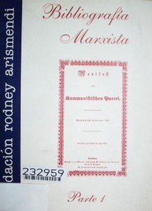 Bibliografía marxista