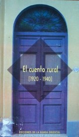 El cuento rural : (1920-1940)