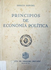 Principios de economía política