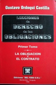 Lecciones de Derecho de las Obligaciones